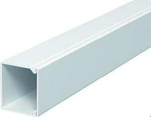 OBO Bettermann WDK 30030 30x30 pure white wall and ceiling duct, 6191096