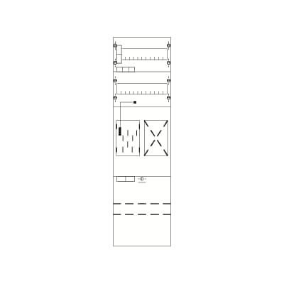 ABB Striebel & John 2CPX054463R9999 DF19T1A cpl.9RE 1Z1S B6A meter panel
