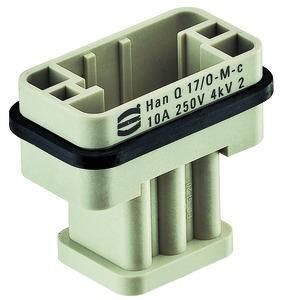 Harting 09120173001 Han Q 17/0-Mc 10A pin contact