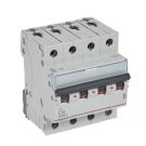 Legrand 404254 Circuit breaker TX3 C10A 4P 10KA 4M