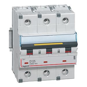 Legrand 409508 Circuit breaker DX3 D125A 3P 10KA 4, 5M
