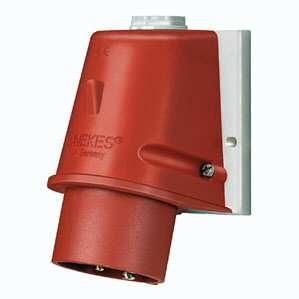 Mennekes 800 wall plug 16A 4-pin 6h 400V IP44