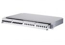 METZ CONNECT 1502220112-E OpDAT PA splice 12xST-S metal OM2 grey patch panel