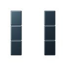 JUNG A503TSAANM button set F50 Series A | 3-way | matt anthracite