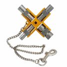 IRONSIDE 117216 Universal Cabinet Key 11 Functions