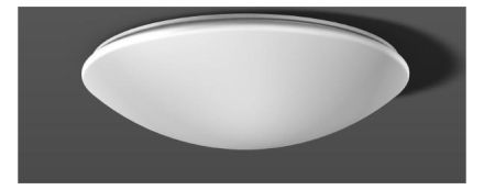 RZB 672262.002.8 Flat Polym.38W 4250lm 830 ws N:480lm LED emergency light