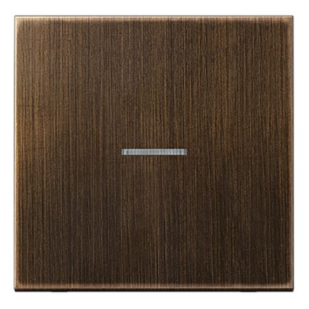 JUNG ME101KO5AT KNX control rocker F10 series LS | 1-way | antique brass