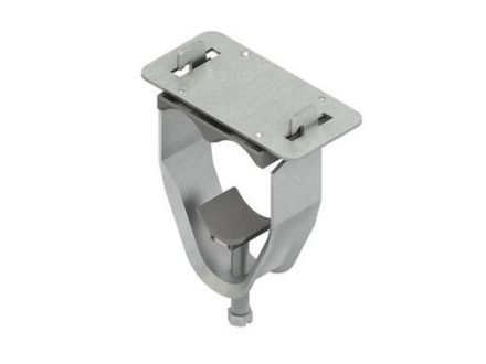 Niedax BUD36 for cable D: 32-36mm hot-dip galvanized triple-band clamp