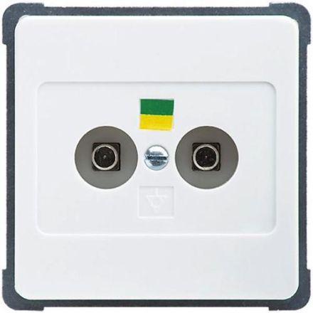 ELSO 216104 flush-mounted potential equalization box pure white