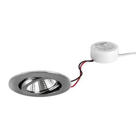 Brumberg 40363023 LED recessed spotlight 230V 6W 3000K chrome