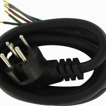 Kopp 171102455 Perilex with 15m cable black plug