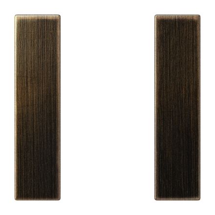 JUNG ME2501TSAAT button set F50 series LS | 1-way | antique brass