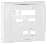 EFAPEL C.PLAT F/GEN BLIND CTRL MOD W/IR CTRL WHITE