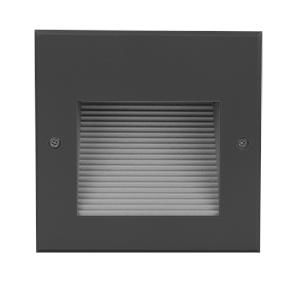 Brumberg 60208183 LED wall recessed light. 230V,2W,IP65,black