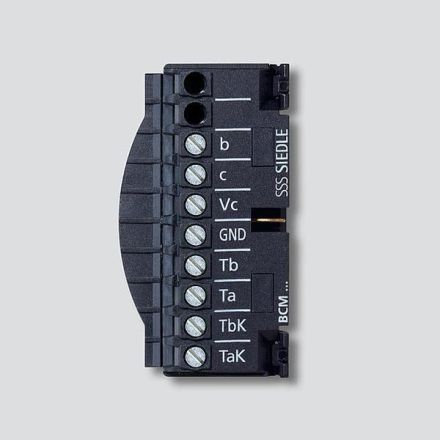 Siedle 200029921-00 Terminal block for BCMC/BCMM 650-... black