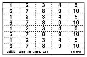 ABB Stotz-Kontakt BS-PIKTO, label plate, GHS2001946R0002