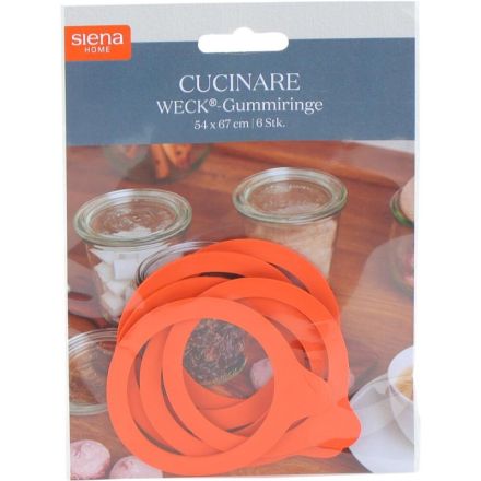 Siena Home 00063840 Rings 54x67 mm CUCINARE 6 pcs. for RR lid 60mm
