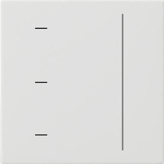 Gira 536527 S3000 System 55 pure white with touch control top