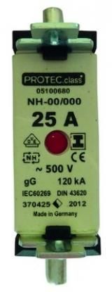 PROTEC.class PSI NH 00 SF 25 A fuse C 25A NH00 PROTEC
