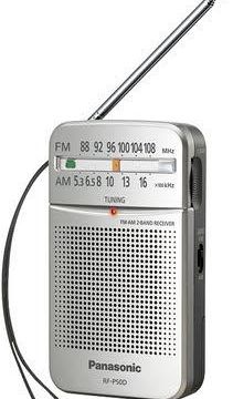 Panasonic RF-P50DEG-S pocket radio