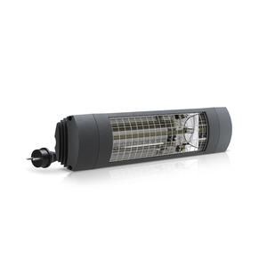 Etherma ET-EXO-COMFORT-1400RC-B 230V ceiling/wall spotlight IP44 1400W black 3-stage