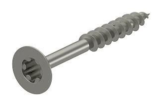 OBO Bettermann OTSC 6.0x60 A4 countersunk head T-Drive 6x60mm chipboard screw, 3191086