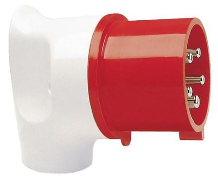 Walther 236RW 220/380V 5-pin 32A CEE angle plug