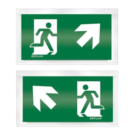 EsyLux EN10032523 Pictogram disc two-sided arrow o./ o. 32m EKW for SLX