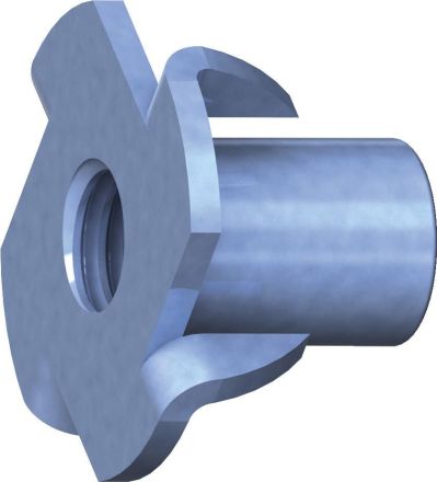 Reisser 000990S021-050000S-1 T-nuts RN 990, M 5, steel, galvanized, blue pass., packed 100 a