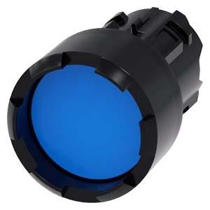 Siemens 3SU1000-0DB50-0AA0 push button 22mm round blue front ring