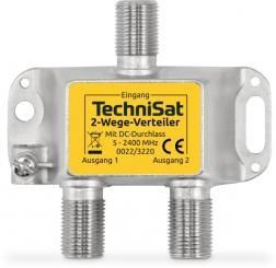 TechniSat 2-way distributor, 2xDC pass-through, without D.