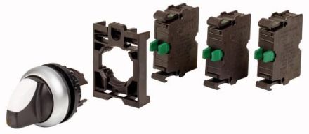 Eaton M22-WRK-3K10-BVP selector switch 3 NO contacts with toggle, complete unit, 110923