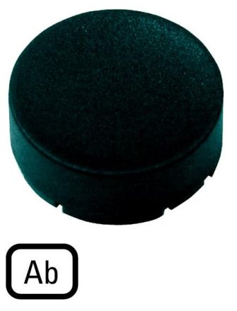Eaton M22-XDH-S-D4 button plate, high black, AB , 218231