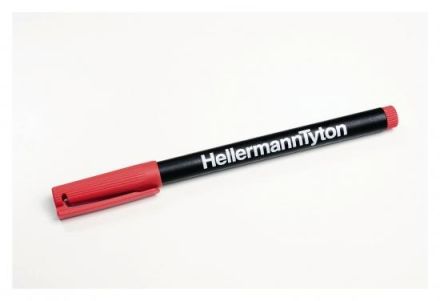 HellermannTyton 500-50822 T82R-RD, PAIR marking pen