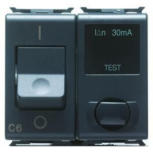 Gewiss GW30379 Playbus C16/0.01A Type A 3KA 1P+N 2M sw FI/LS switch