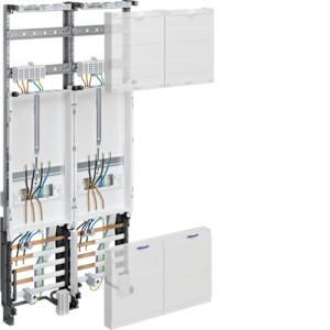 Hager ZK31X3N complete panel 2Z 3-point 1050mm 2-panel