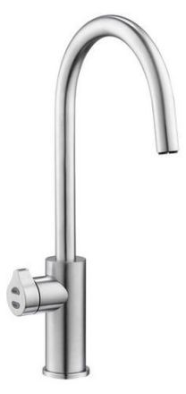 Clage 4100-44504 Arc BCS Arm. chrome brushed fitting for Zip HydroTap