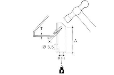 Niedax TM-03 EKLIPS flange mounting