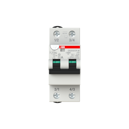 ABB Stotz-Kontakt 2CSR772140R3254 DS202CRMA-C25/0.3 10kA 2P A C25 300mA FI/LS switch