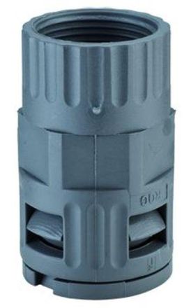 Flexa 15020078016 RQG2-M AD15.8 M16x1.5 grey plastic quick connector