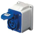 Gewiss GW62421 IEC 10° 500V 32A 7h 4P IP44 wall socket