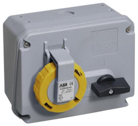 ABB Stotz-Kontakt 363MHS4W wall socket, 2CMA167897R1000