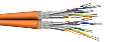 Draka Comteq UC900 SS23 Cat7 S/FTP 2x4P TR500m data cable UC900 Cat7 orange Cca