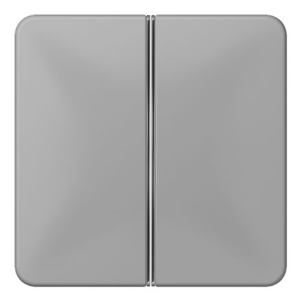 JUNG CD402TSAGR button set F40 series CD | 2-way | grey