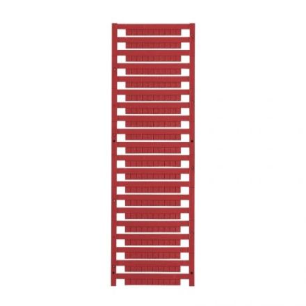 Weidmüller 01609801686 DEK 5/5 MC-10 NE RT 5x5mm red marking strip