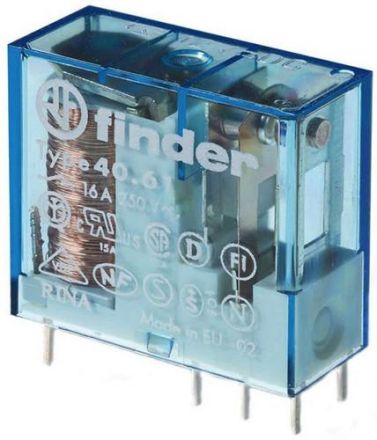 Finder 40.61.9.012.4001 Plug-in/print relay