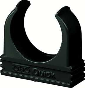 OBO Bettermann 2955 M40 deep black quick clamp, 2149575