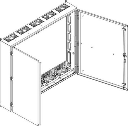 ABN SP57 double insulated IP54 1300x1102x225mm wall housing