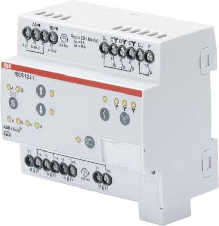 ABB FCC/S1.2.2.1 KNX fan coil actuator | analog, manual operation