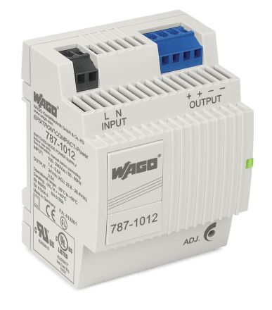 Wago 787-1012 Compact Power 24V 2.5A primary switched mode power supply